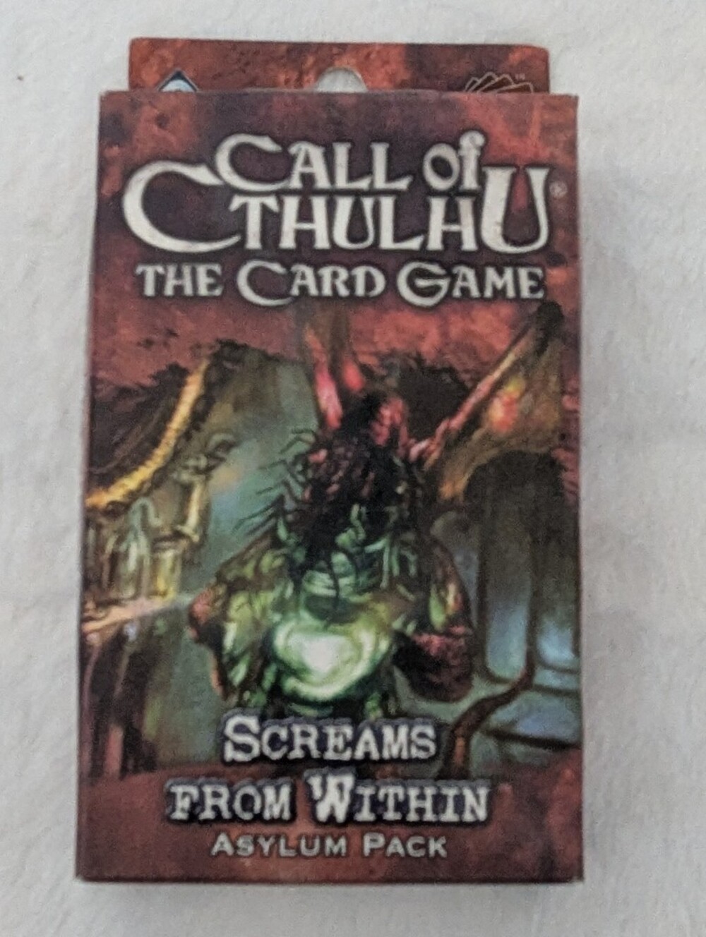 Call of Cthulhu The Card Game Screams From Within Asylum Pack FFG